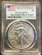 2019-W $1 Burnished Silver Eagle First Strike SP70