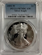 2001-W $1 Silver Eagle PR70DCAM