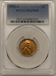 1952-S 1C MS65RD