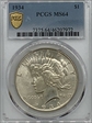 1934 $1 MS64