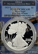 2023-S $1 Silver Eagle First Day of Issue San Francisco Picture Frame PR70DCAM