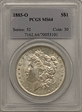 1885-O $1 MS64