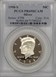 1998-S 50C Silver PR69DCAM