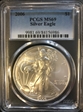 2006 $1 Silver Eagle MS69