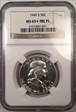 1949-S 50C MS65* FBL PL