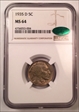 1935-D 5C MS64