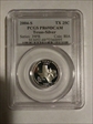 2004-S 25C Texas Silver PR69DCAM