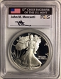 1986-S $1 Silver Eagle Mercanti Signature PR69DCAM