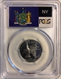 2001-S 25C New York Silver PR69DCAM