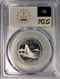 2001-S 25C Rhode Island Silver PR69DCAM