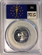 2002-S 25C Indiana Silver PR69DCAM