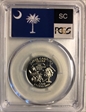 2000-S 25C South Carolina Silver PR69DCAM