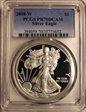 2008-W $1 Silver Eagle PR70DCAM