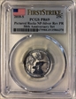 2018-S 25C Pictured Rocks NP-Silver Rev PR 50th Anniversary Set First Strike PR69