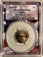 2019-W 1C Shield  First Day of Issue Flag Picture Frame MS68RD