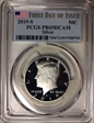 2019-S 50C Silver First Day of Issue PR69DCAM