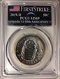 2019-D 50C Apollo 11 50th Anniversary First Strike Earth Rising AMF MS69