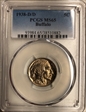 1938-D/D 5C Buffalo MS65