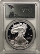 2020-W  $1 Silver Eagle - v75 Privy First Strike PR70DCAM