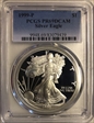 1999-P $1 Silver Eagle PR69DCAM