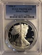 1996-P $1 Silver Eagle PR69DCAM