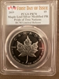 2019 $5 Maple Leaf Silver Modified PR Pride of Two Nations , Canadian Set FDI PR70