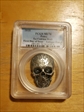 2018 $5 La Catrina Skull First Day of Issue - Antique Finish MS70
