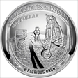 2019-P $1 Apollo 11 50th Anniversary First Day of Issue-5 oz Silver AMF PR70DCAM