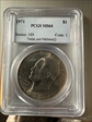 1971 $1 MS64