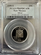 2008-S 25C New Mexico Silver PR69DCAM