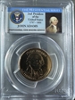 (2007) $1 Missing Edge Lettering John Adams MS64