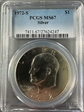 1972-S $1 Silver MS67