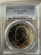 1976-S $1 Silver MS66