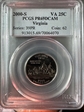 2000-S 25C Virginia PR69DCAM