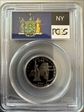 2001-S 25C New York PR69DCAM