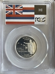 2008-S 25C Hawaii Silver PR70DCAM