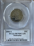 2006-S 25C Nebraska PR70DCAM