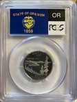 2005-S 25C Oregon PR70DCAM