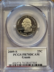 2009-S 25C Guam PR70DCAM
