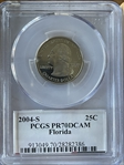2004-S 25C Florida PR70DCAM