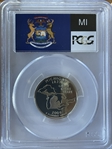 2004-S 25C Michigan PR70DCAM