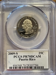 2009-S 25C Puerto Rico PR70DCAM