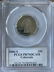 2006-S 25C Colorado PR70DCAM