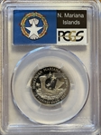 2009-S 25C Northern Mariana Islands PR70DCAM