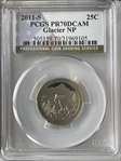 2011-S 25C Glacier NP PR70DCAM