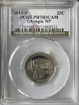 2011-S 25C Olympic NP PR70DCAM