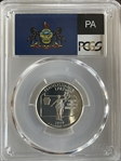 1999-S 25C Pennsylvania Silver PR70DCAM