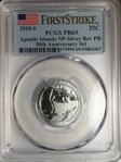 2018-S 25C Apostle Islands NP-Silver Rev PR 50th Anniversary Set First Strike PR69
