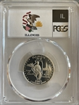 2003-S 25C Illinois Silver PR70DCAM