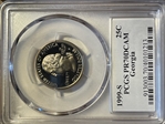 1999-S 25C Georgia PR70DCAM
